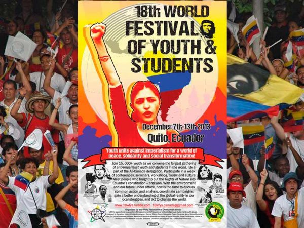 Через два месяца в столице Эквадора открывается XVIII Всемирный фестиваль молодёжи и студентов