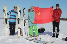 Комсомольцы Ямала совершили лыжный переход