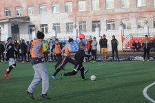 Свердловские комсомольцы провели турнир по футболу