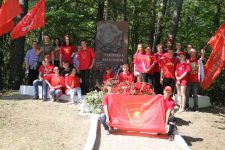 Крымские комсомольцы приняли участие в ежегодной партизанской маёвке