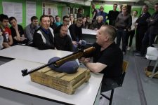 Свердловские комсомольцы приняли участие в соревнованиях по стрельбе