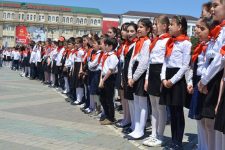 Республика Дагестан. В Махачкале прошёл приём в пионеры