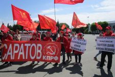 В Ульяновске прошла массовая протестная акция против декоммунизации