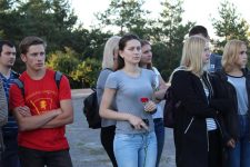 Белгородские комсомольцы провели Вахту памяти по местам боевой славы