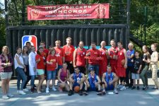 В Воронежской области прошёл турнир по стритболу, посвящённый 100-летию Ленинского комсомола
