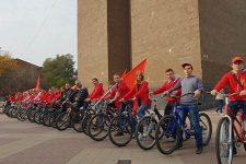 В Ростовской области прошёл велопробег в честь 100-летия Ленинского комсомола