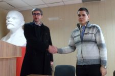 В Луганске прошло отчётно-выборное собрание городской комсомольской организации