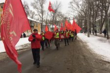 Самарские комсомольцы провели марш за права молодёжи