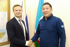 Владимир Исаков встретился с министром по делам молодёжи и социальным коммуникациям Республики Саха (Якутия)