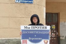 Остановим десоветизацию в Воронеже!