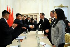 Состоялась встреча ленинградских комсомольцев с корейскими товарищами