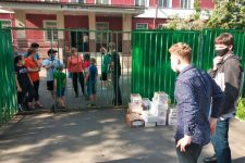 Комсомольцы поздравили воспитанников московских детских домов с Днём защиты детей