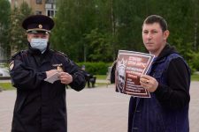 Республика Коми. В Сыктывкаре прошли одиночные пикеты против поправок в Конституцию