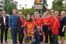Иркутская область: В Саянске открыли комсомольский сквер