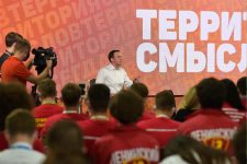 Юрий Афонин на «Территории смыслов»: Россия будет мощной, справедливой, социалистической!