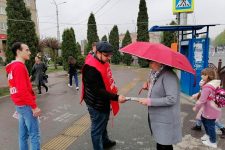 Всероссийская комсомольская акция «Красные в городе» прошла в Северо-Кавказском федеральном округе